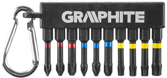 Біти / торцеві голівки Graphite 56H562