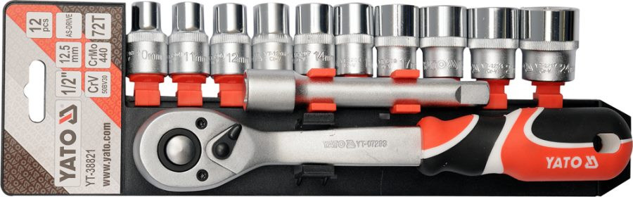 Біти / торцеві голівки Yato YT-38821