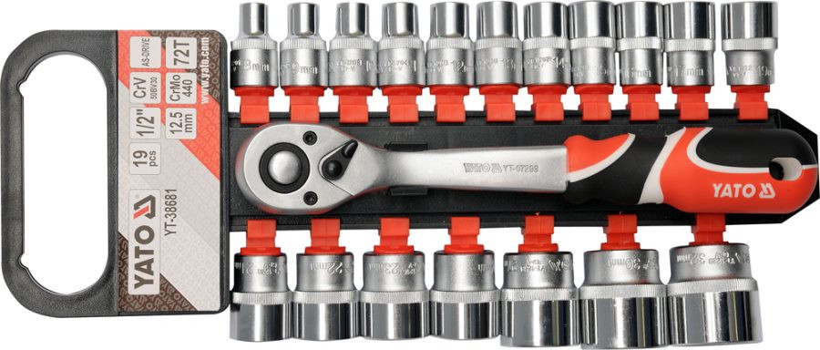 Біти / торцеві голівки Yato YT-38681