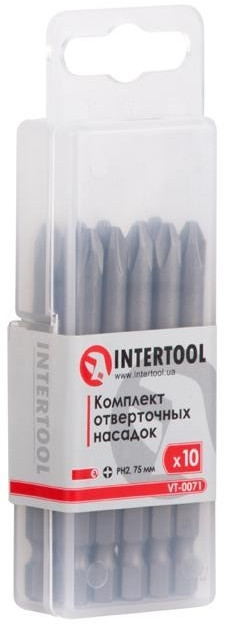 Биты / торцевые головки Intertool VT-0071