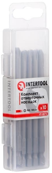 Биты / торцевые головки Intertool VT-0072