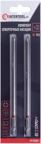 Біти / торцеві голівки Intertool Storm VT-0225