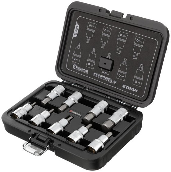 Біти / торцеві голівки Intertool Storm ET-8405