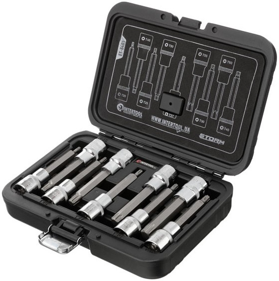 Біти / торцеві голівки Intertool Storm ET-8401