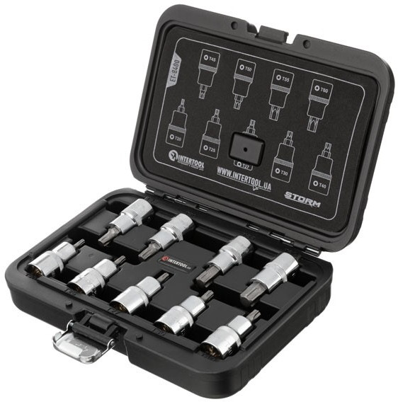 Біти / торцеві голівки Intertool Storm ET-8400