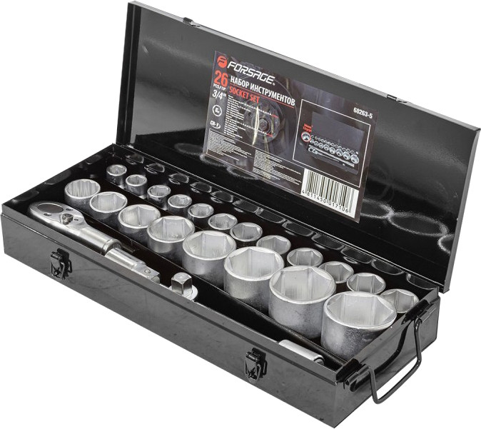 Биты / торцевые головки RockForce RF-68263-5