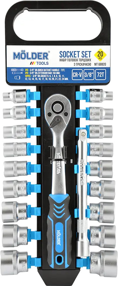 Біти / торцеві голівки Molder MT68820