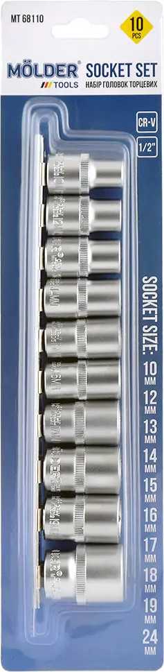 Біти / торцеві голівки Molder MT68110