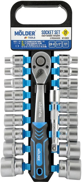 Біти / торцеві голівки Molder MT62820