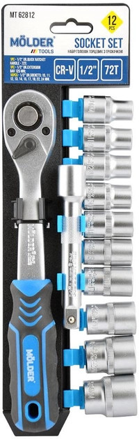 Біти / торцеві голівки Molder MT62812