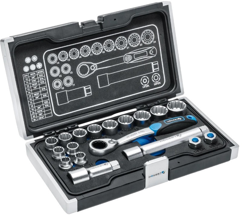 Біти / торцеві голівки Hogert HT1R478