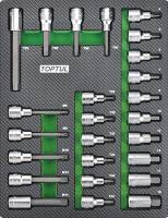 Біти / торцеві голівки TOPTUL GEB2501
