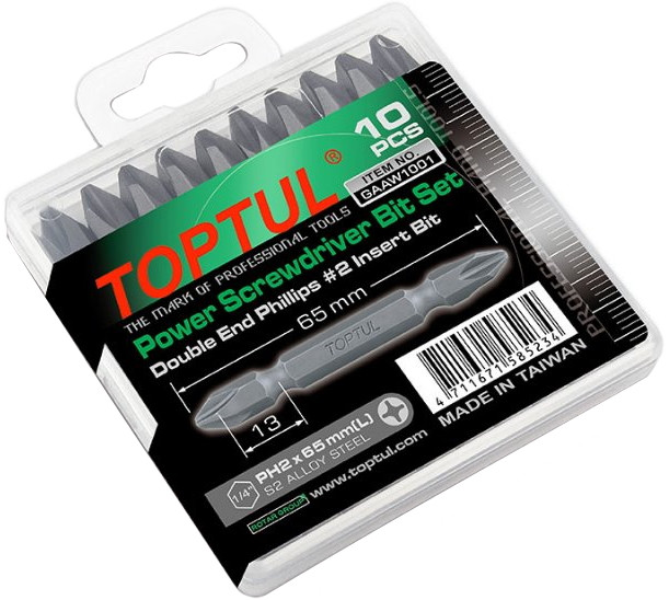 Біти / торцеві голівки TOPTUL GAAW1001