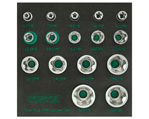 Біти / торцеві голівки TOPTUL GABF1601