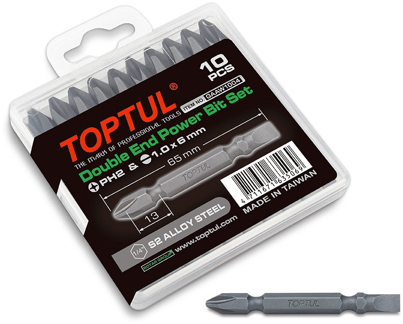 Біти / торцеві голівки TOPTUL GAAW1004