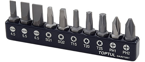 Біти / торцеві голівки TOPTUL GAAV1001