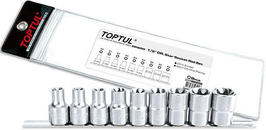 Біти / торцеві голівки TOPTUL GAAG0901