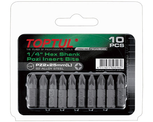Біти / торцеві голівки TOPTUL FSCA0802G
