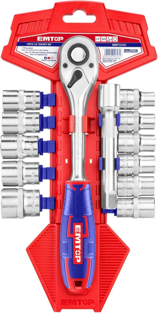 Біти / торцеві голівки EMTOP ESKT12131