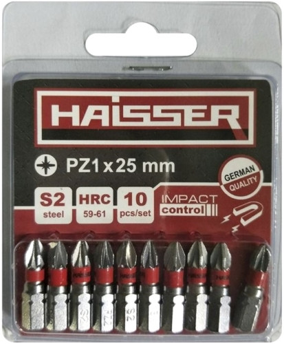 Біти / торцеві голівки Haisser 81374