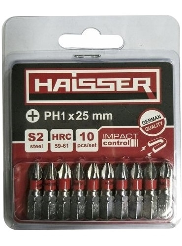 Біти / торцеві голівки Haisser 81373