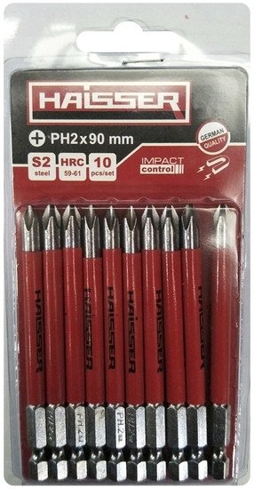 Біти / торцеві голівки Haisser 81310