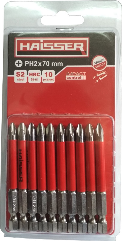 Біти / торцеві голівки Haisser 81309