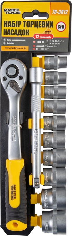 Біти / торцеві голівки Master Tool 78-3812