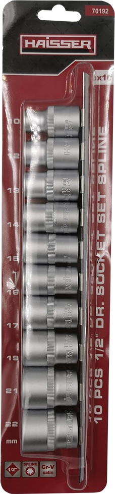 Біти / торцеві голівки Haisser 70192