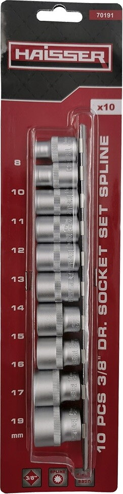 Біти / торцеві голівки Haisser 70191
