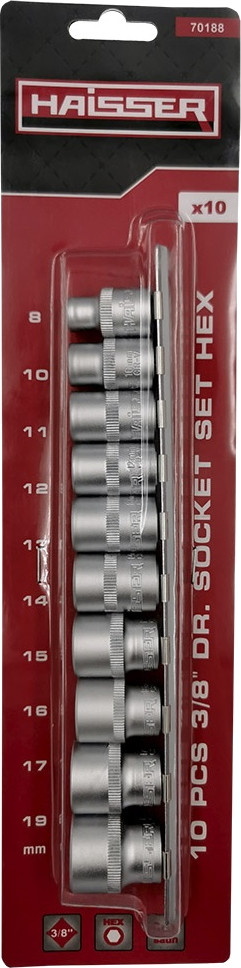 Біти / торцеві голівки Haisser 70188