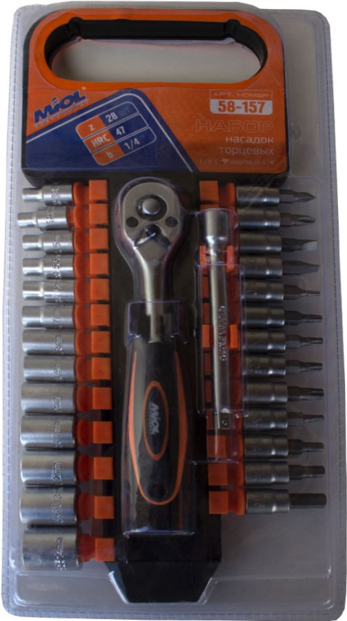 Біти / торцеві голівки MIOL 58-157