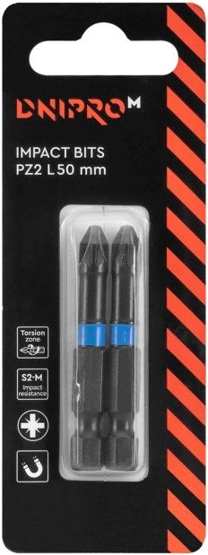 Біти / торцеві голівки Dnipro-M 49753004