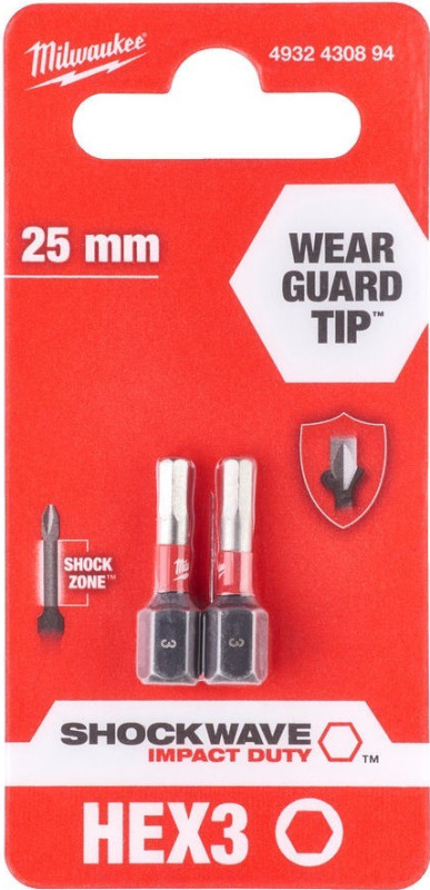 Біти / торцеві голівки Milwaukee 4932430894