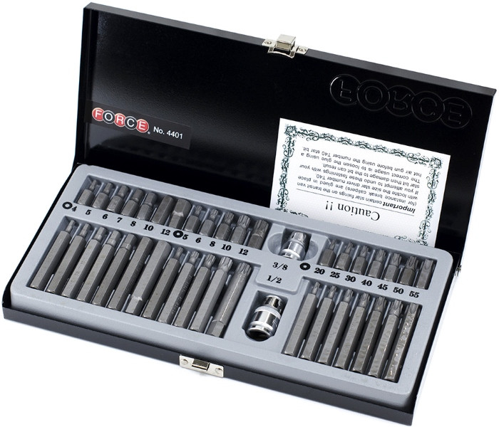 Биты / торцевые головки Force 4401