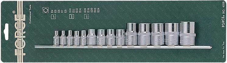 Біти / торцеві голівки Force 4158