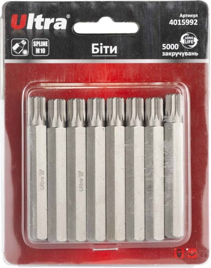 Біти / торцеві голівки Ultra 4015992