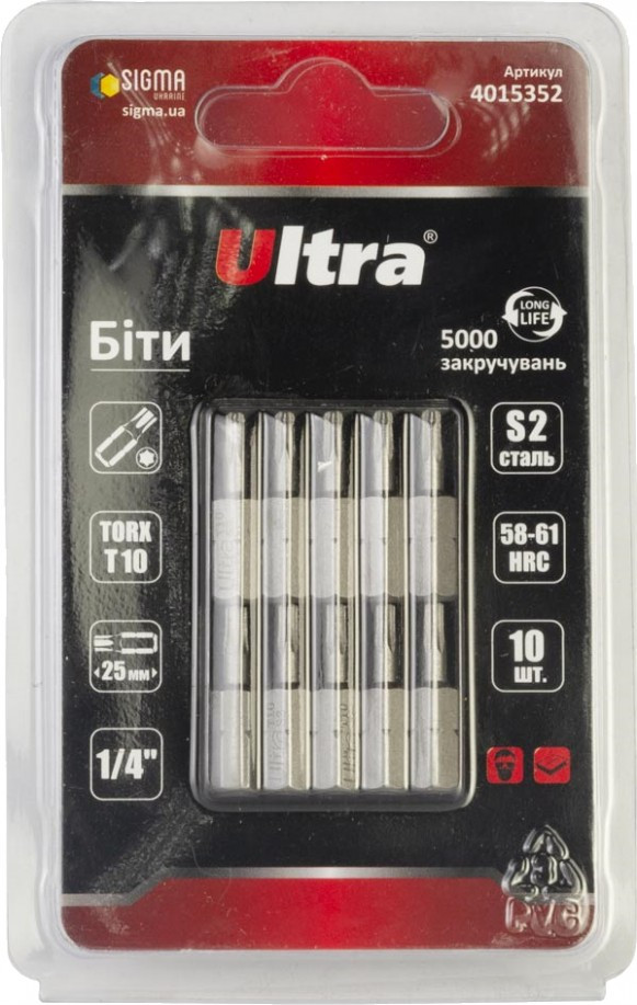 Біти / торцеві голівки Ultra 4015352