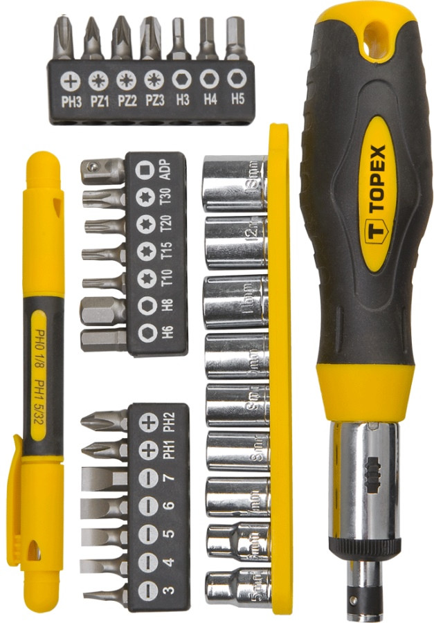 Биты / торцевые головки TOPEX 39D522