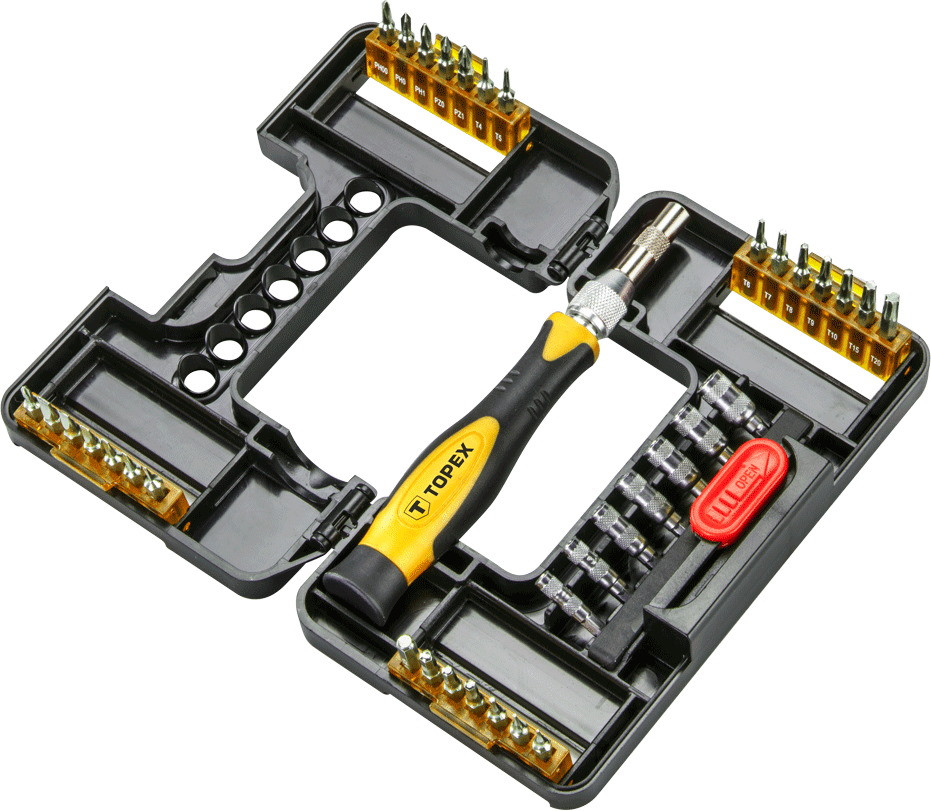 Біти / торцеві голівки TOPEX 39D343