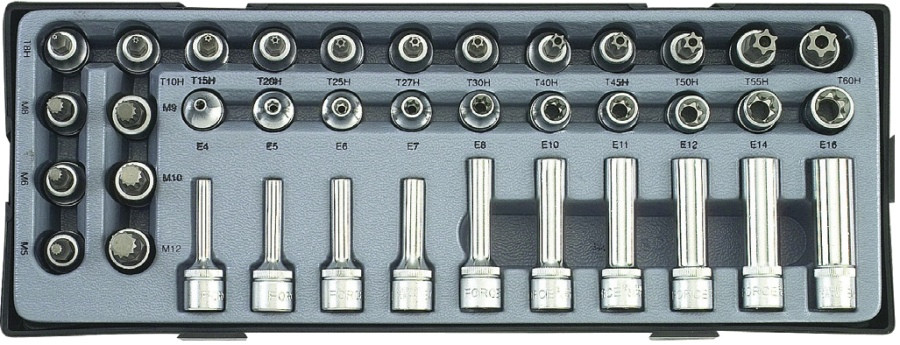 Біти / торцеві голівки Force 3381