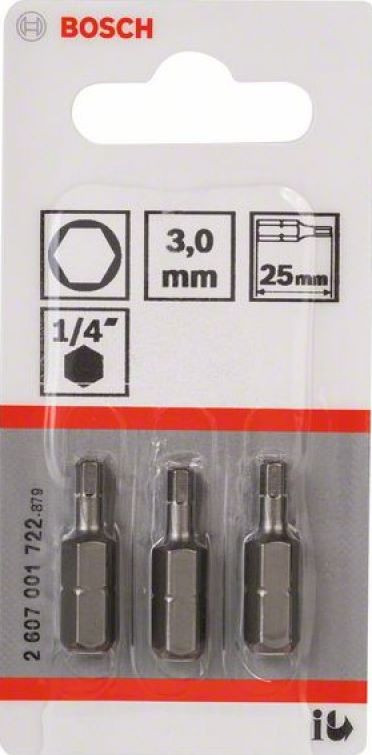 Біти / торцеві голівки Bosch 2607001722