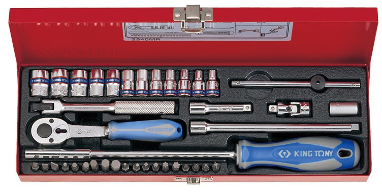 Біти / торцеві голівки KING TONY 2540MR