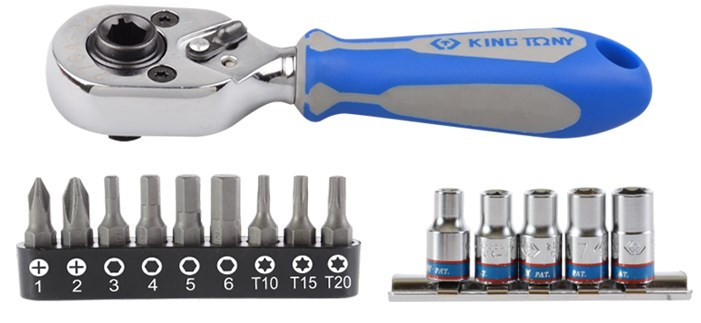 Биты / торцевые головки KING TONY 2515MR