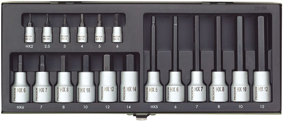 Біти / торцеві голівки PROXXON 23100