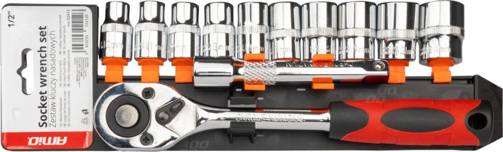 Біти / торцеві голівки Amio 02412