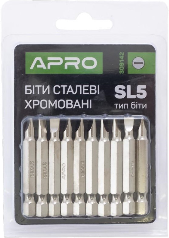 Біти / торцеві голівки Apro 309142