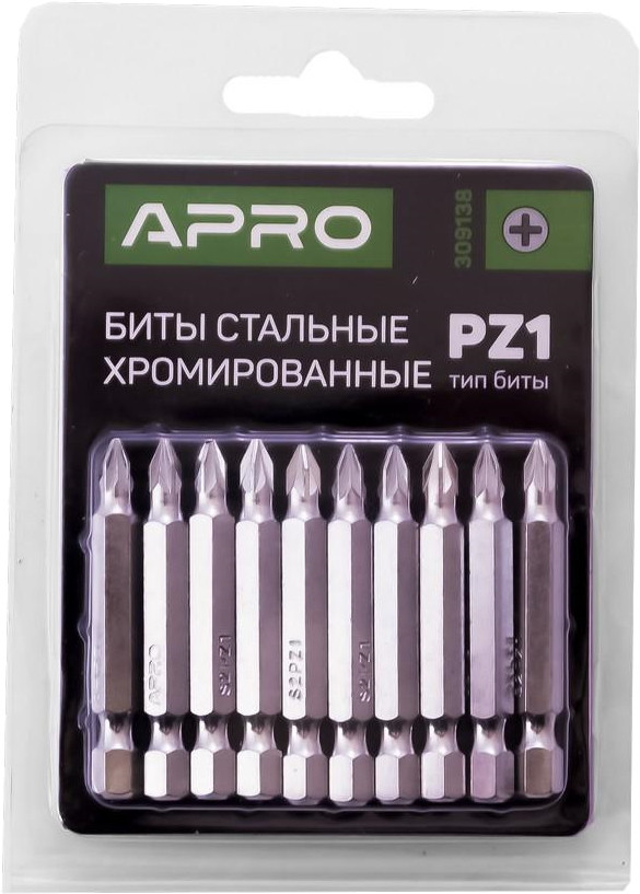 Біти / торцеві голівки Apro 309138
