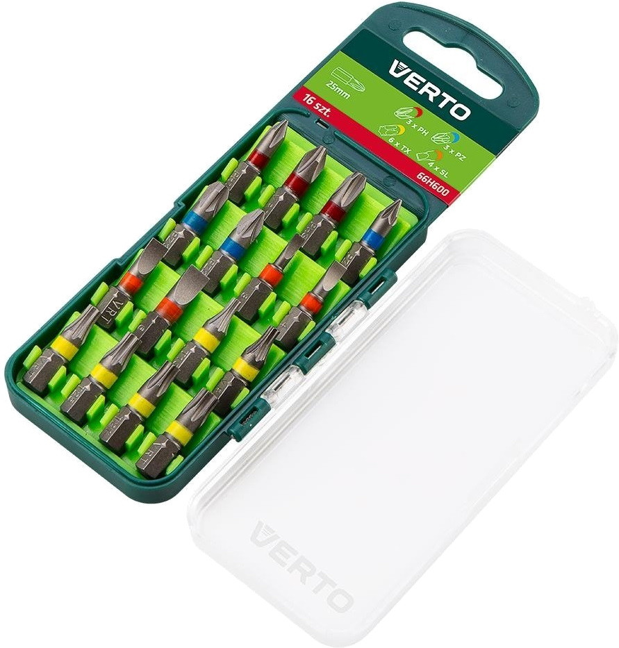 Біти / торцеві голівки VERTO 66H600