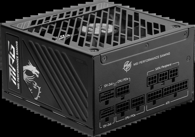 Блок живлення MSI MPG GS A850GS PCIE5